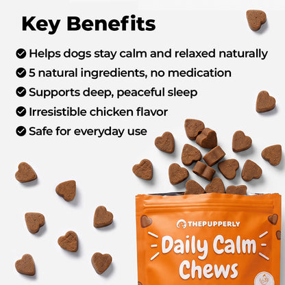 ThePupperly™ Daily Calm Chews [Free Today]