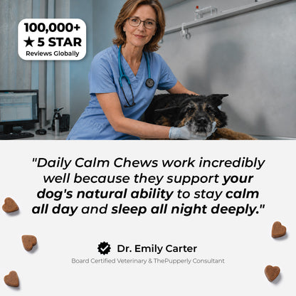 ThePupperly™ Daily Calm Chews [Free Today]